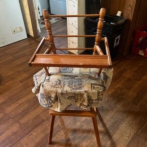 Antique high chair